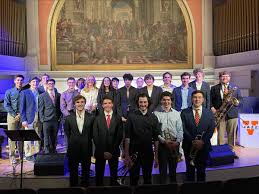UVA Jazz Ensemble in Old Cabell Hall by Sarah Phommachanthone