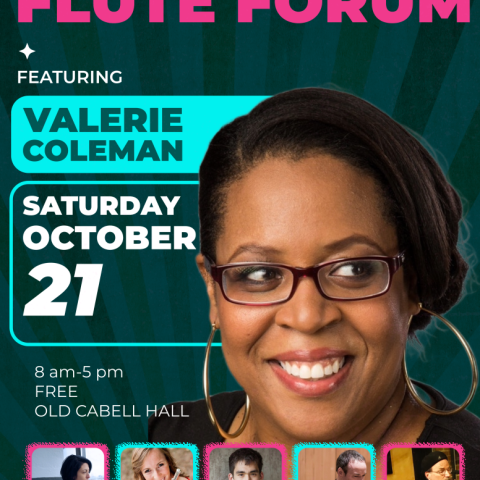 The Eighth Annual University of Virginia Flute Forum Featuring Valerie Coleman