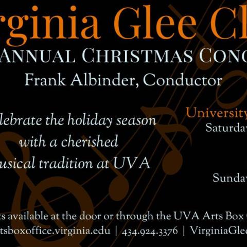 Virginia Glee Club Christmas Concerts