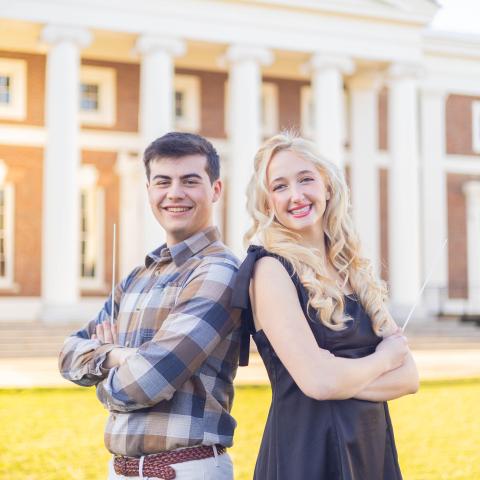 Elle Woodard and Andy Heil 