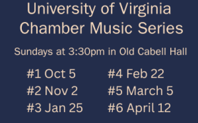 dates for the uvacms concert series