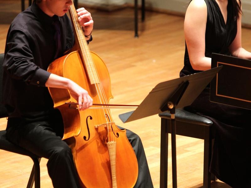 Offering a spectrum of performance opportunities, from jazz, bluegrass, and rock to early music, choral, and orchestral performance