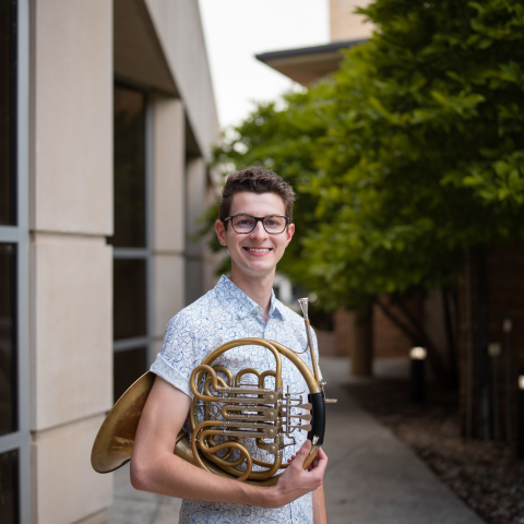 Jeremy Ulm, horn ( Interim Lecturer and Principal Horn in the Charlottesville Symphony.)
