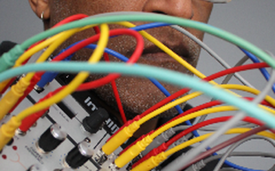 Alvin Hill with wires