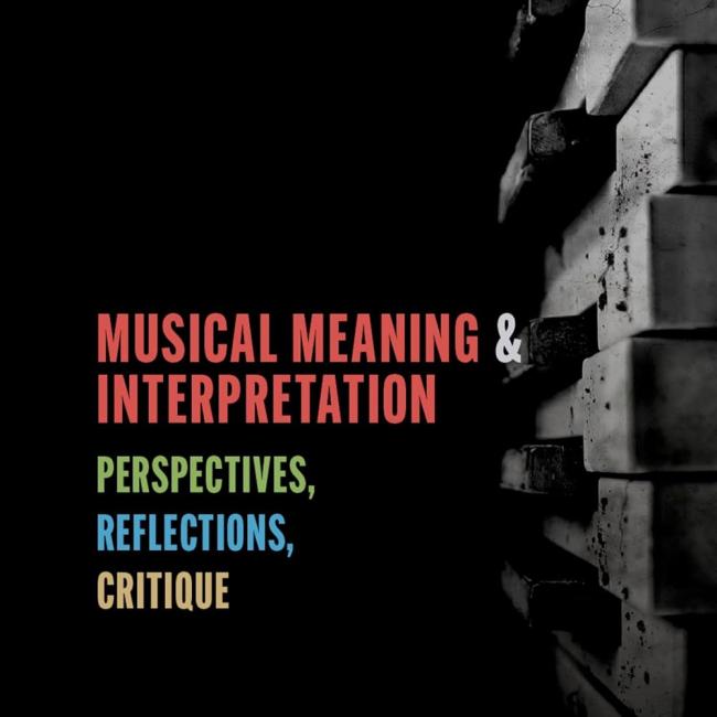 Cover of book "Musical Meaning & Interpretation" co-authored by Michael Puri